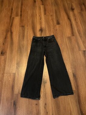 Black Super baggy denim